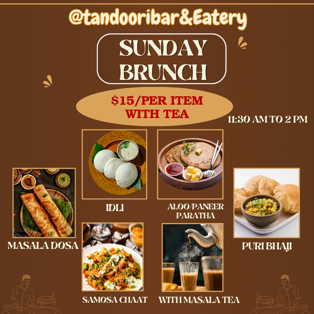 Sunday Brunch — click to view menu